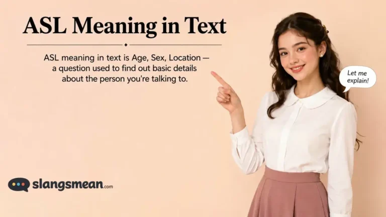 ASL Meaning in Text