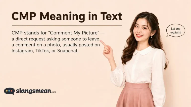 CMP Meaning in Text