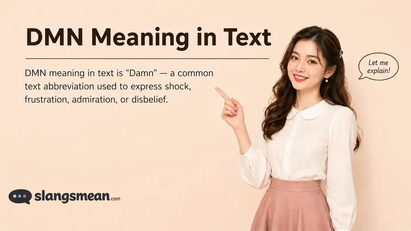 DMN Meaning in Text