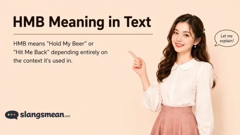 HMB Meaning in Text