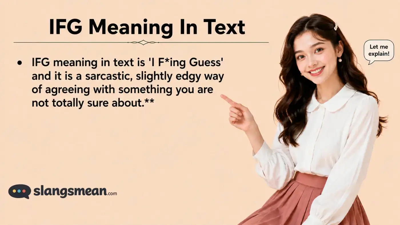 IFG Meaning In Text