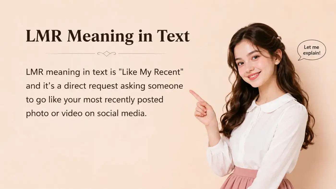 LMR Meaning in Text