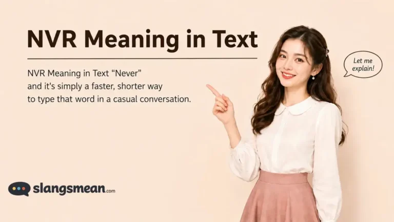 NVR Meaning in Text