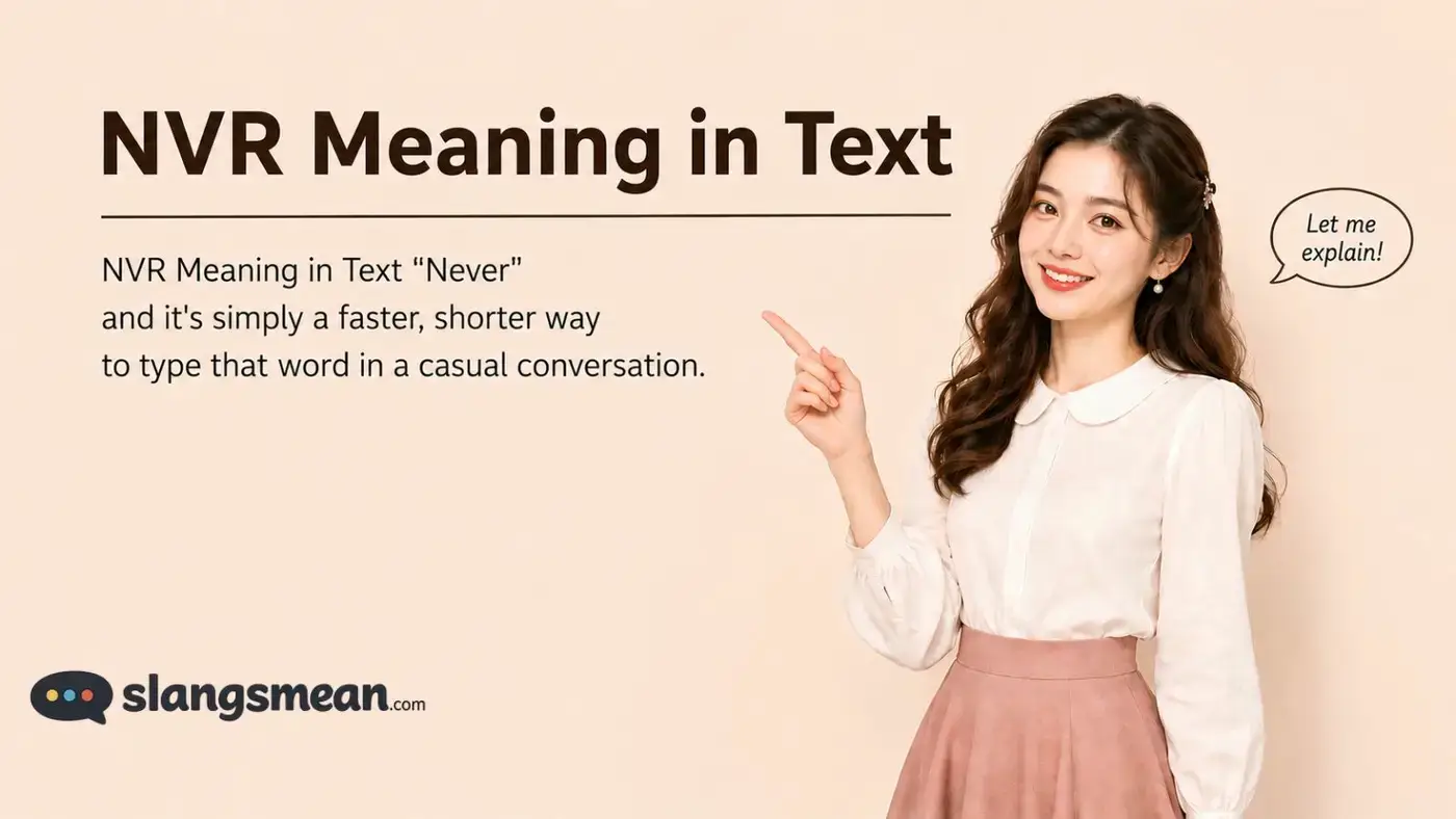 NVR Meaning in Text