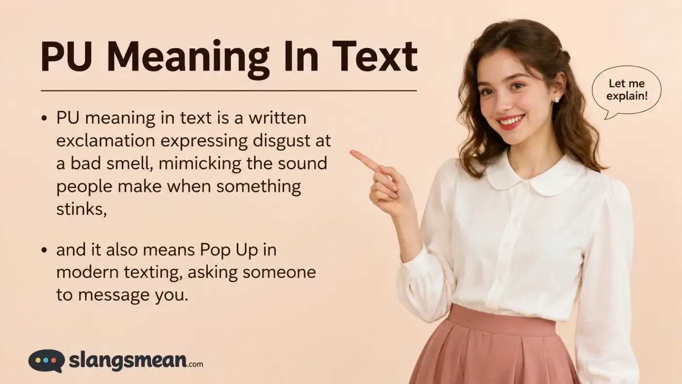 PU Meaning In Text
