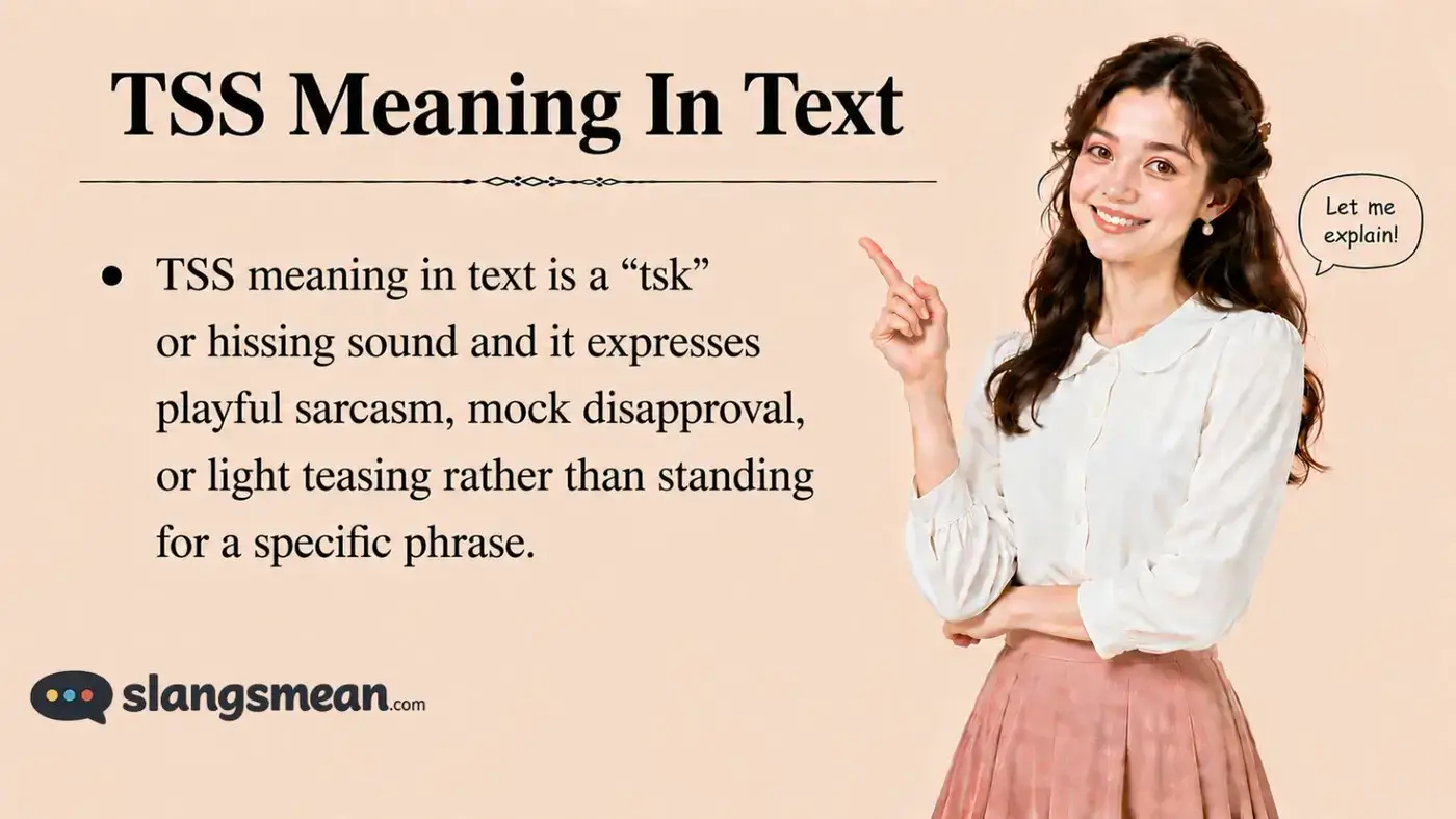 TSS Meaning In Text