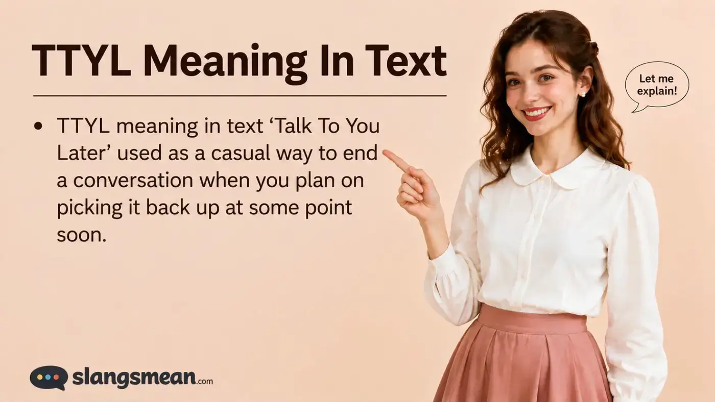 TTYL Meaning In Text: