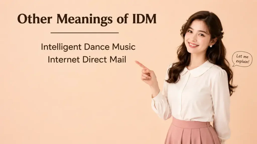 Other Meanings of IDM