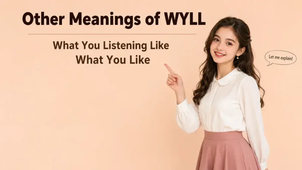 Other Meanings of WYLL