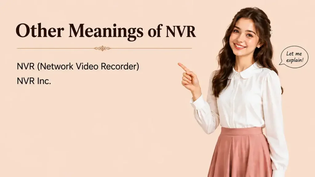 Other Meanings of NVR