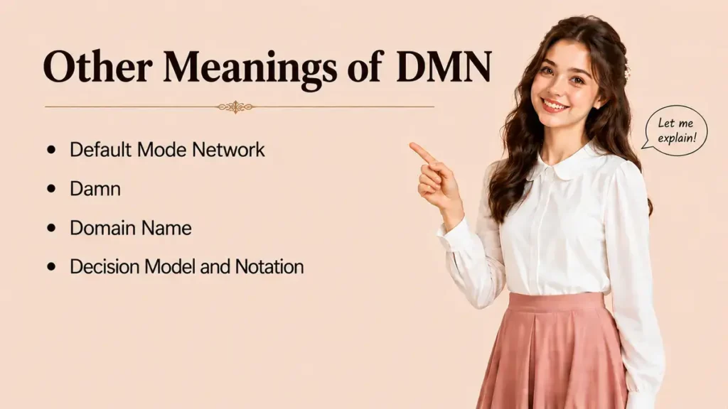 Other Meanings of DMN
