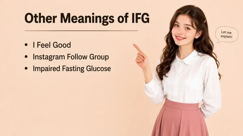 Other Meanings of IFG