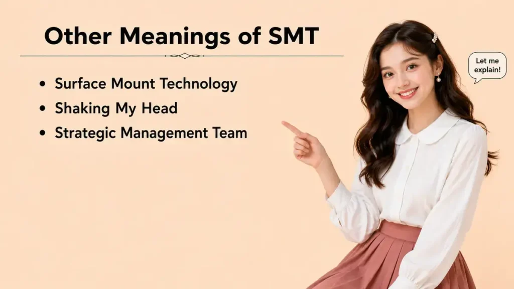 Other Meanings of SMT