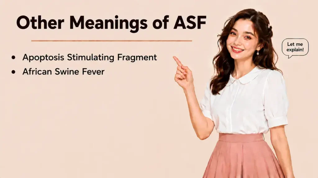 Other Meanings of ASF