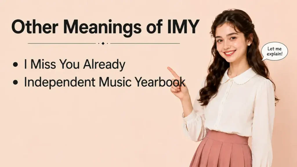 Other Meanings of IMY
