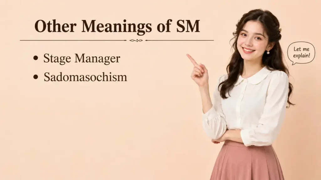 Other Meanings of SM