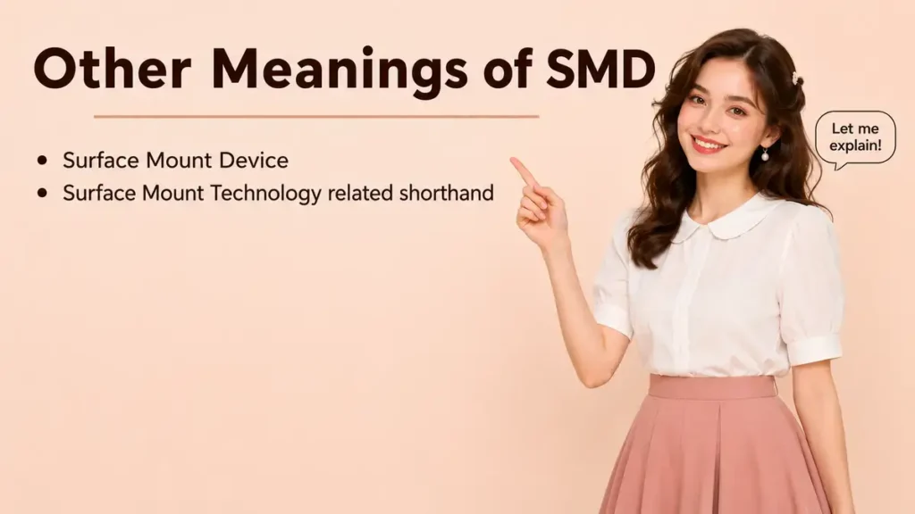 Other Meanings of SMD
