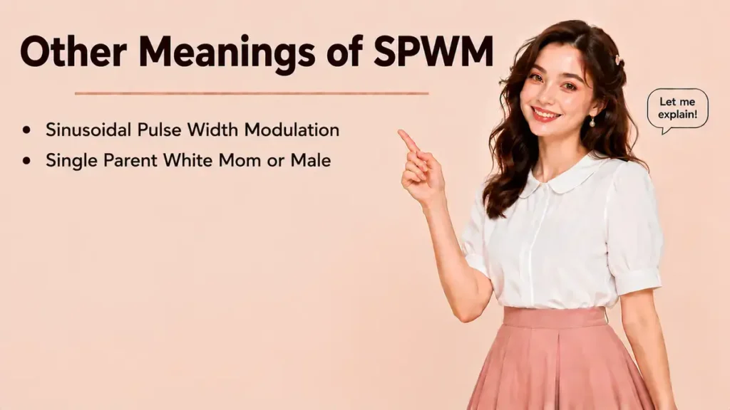 Other Meanings of SPWM