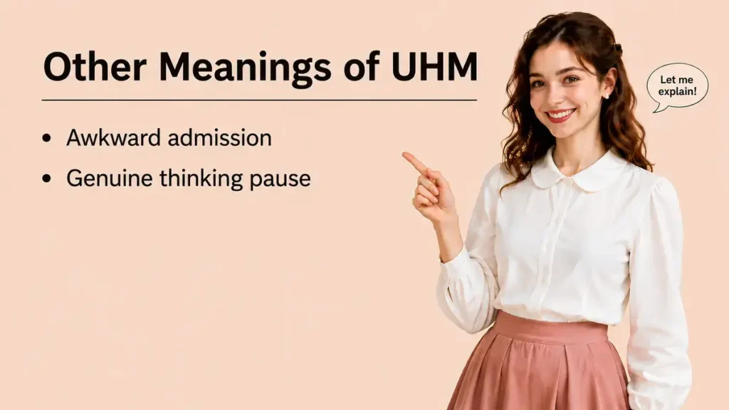 Other Meanings of UHM