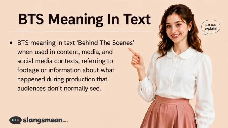 BTS Meaning In Text