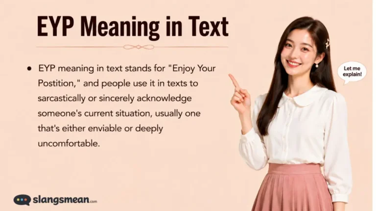 EYP Meaning in Text