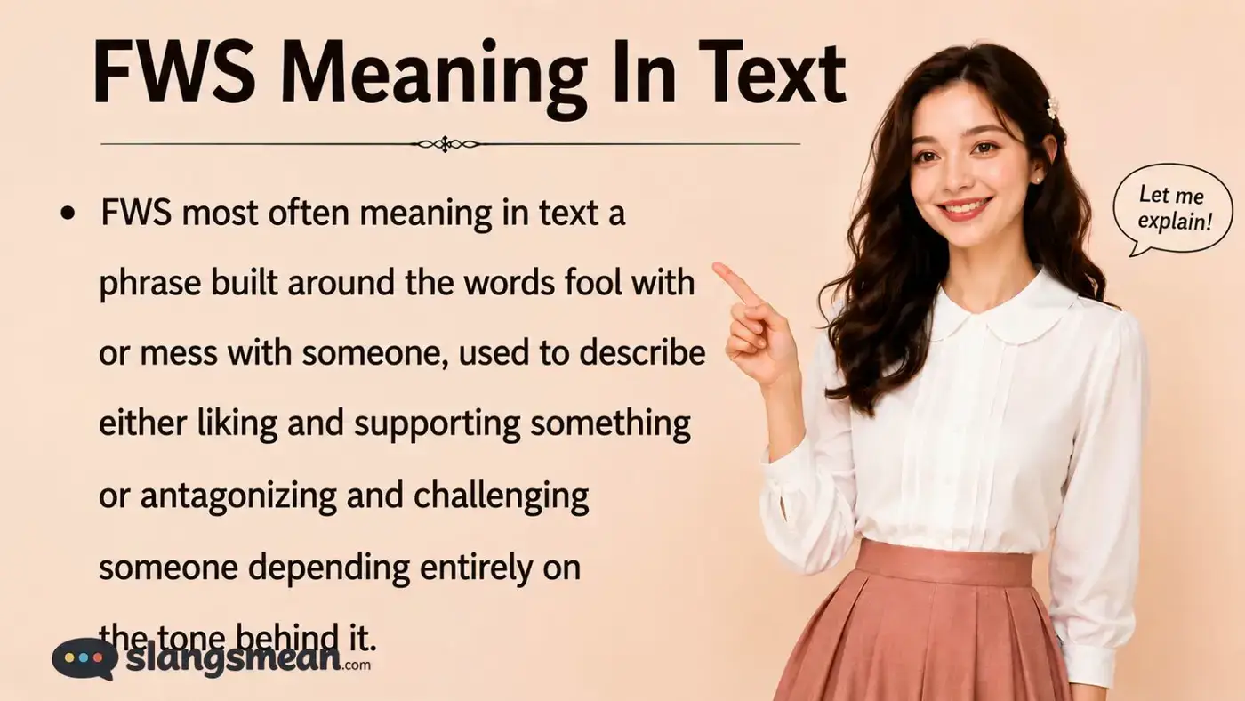 FWS Meaning In Text
