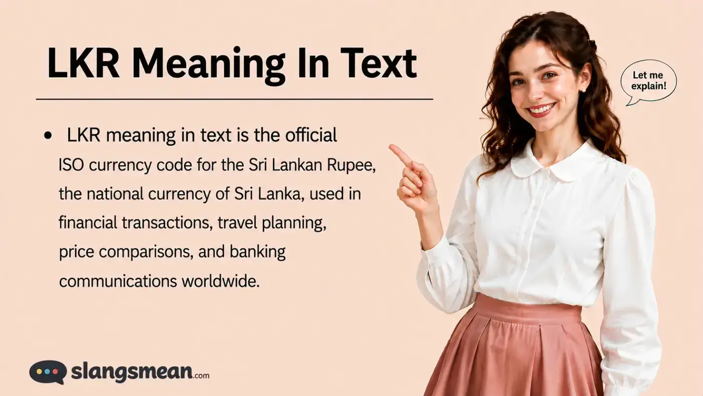 LKR Meaning In Text