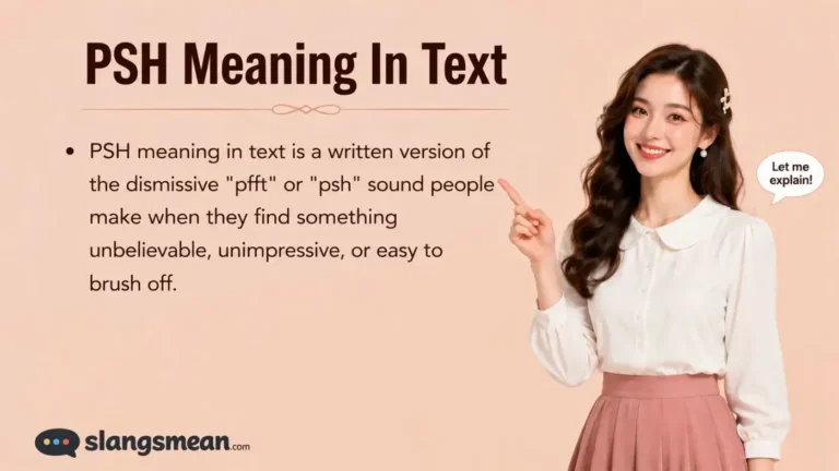 PSH Meaning In Text