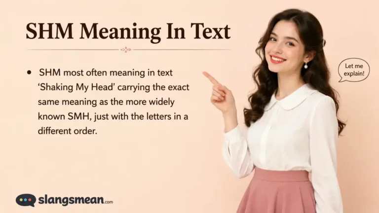 SHM Meaning In Text