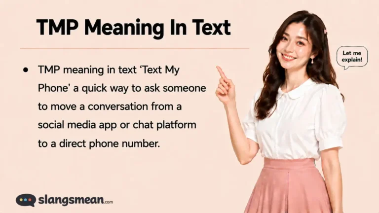TMP Meaning In Text