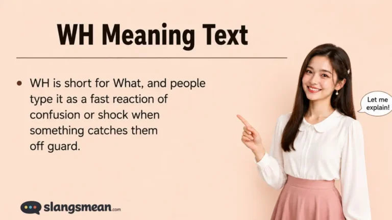 WH Meaning in Text