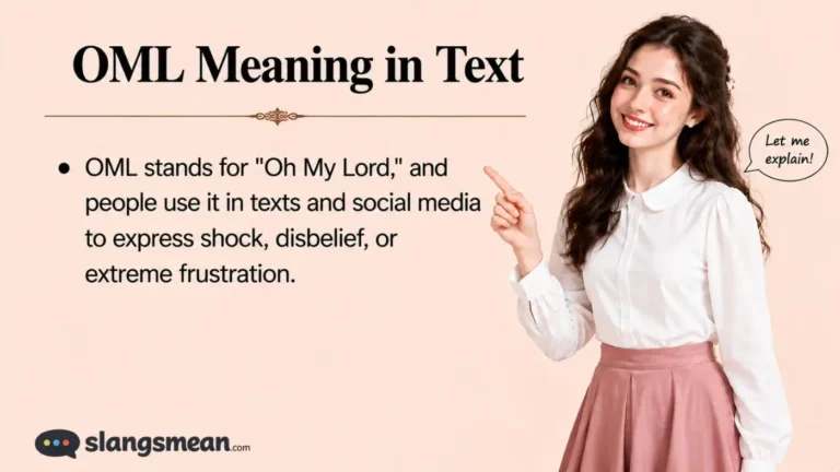 OML Meaning in Text