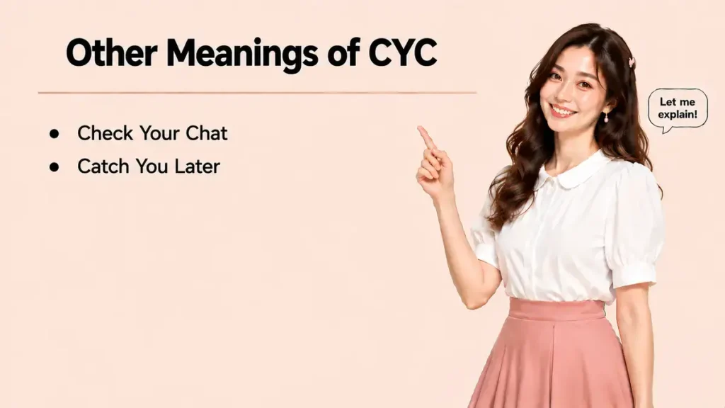 Other Meanings of CYC