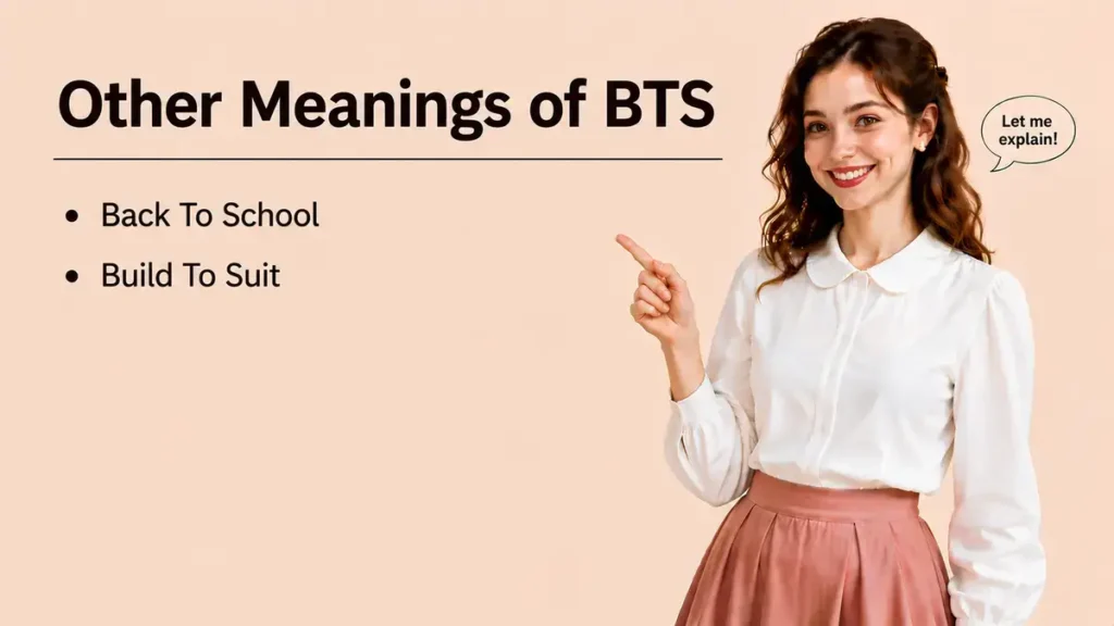 Other Meanings of BTS