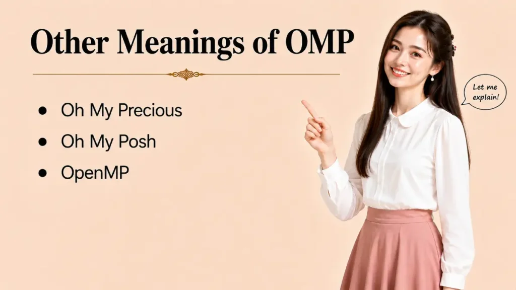 Other Meanings of OMP