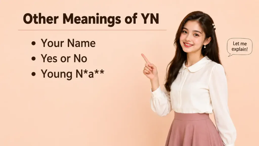 Other Meanings of YN