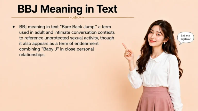 BBJ Meaning in Text