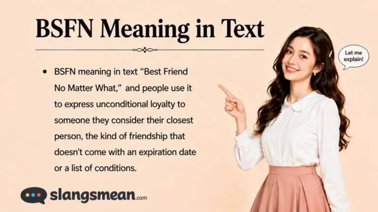 BSFN Meaning in Text