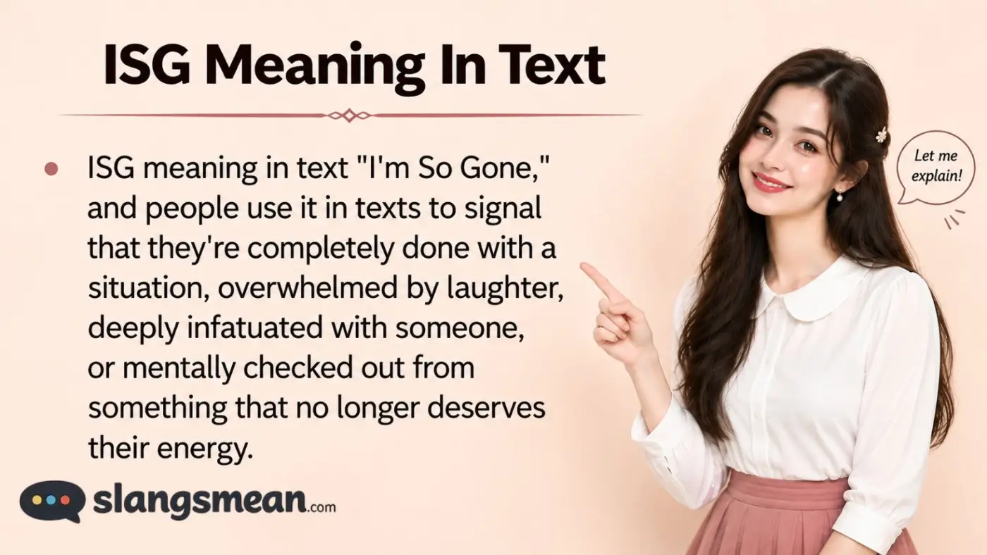 ISG Meaning In Text