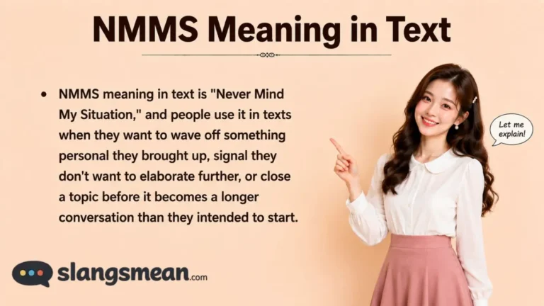 NMMS Meaning in Text