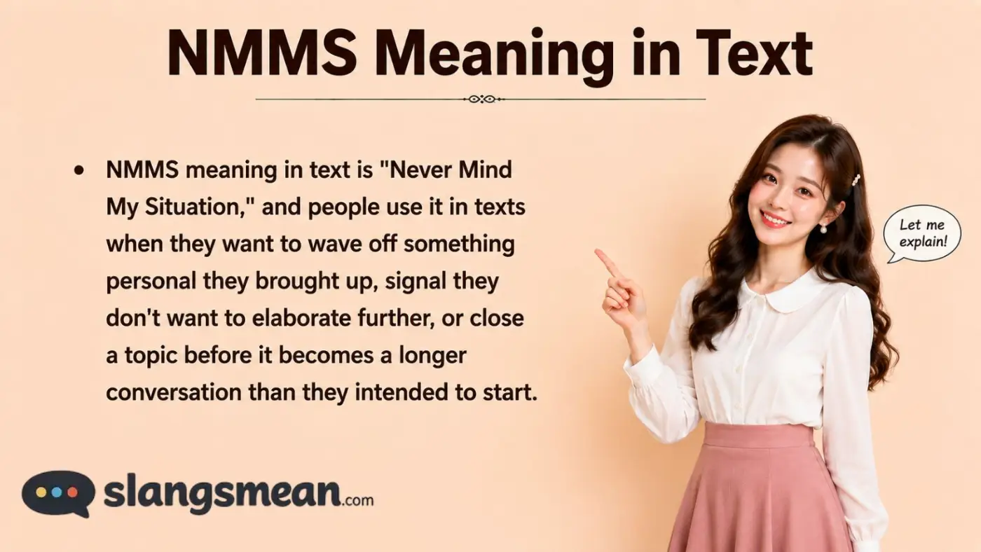 NMMS Meaning in Text