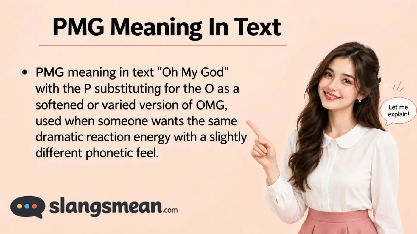 PMG Meaning In Text