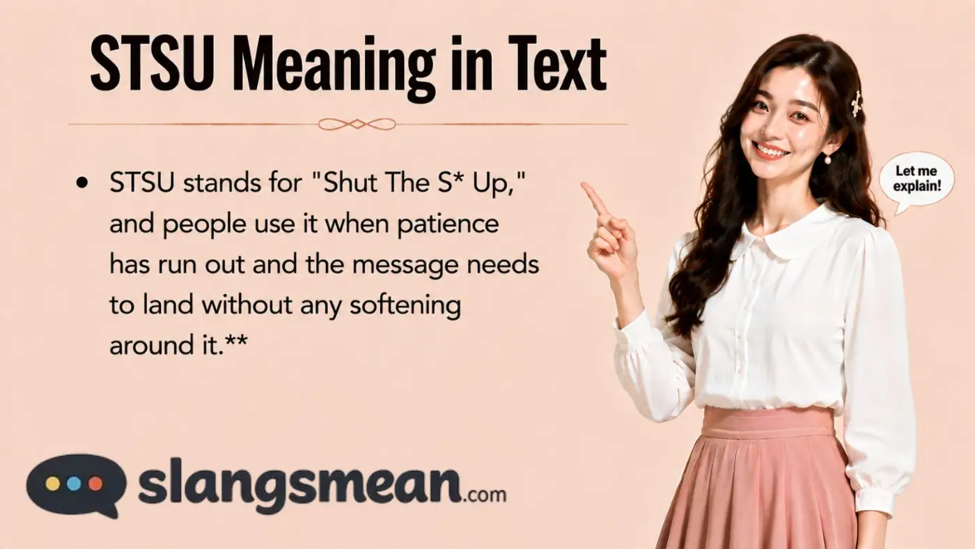 STSU Meaning in Text