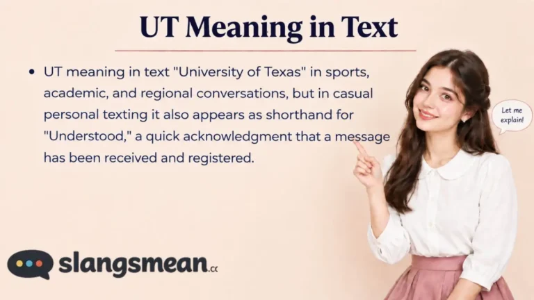 UT Meaning in Text