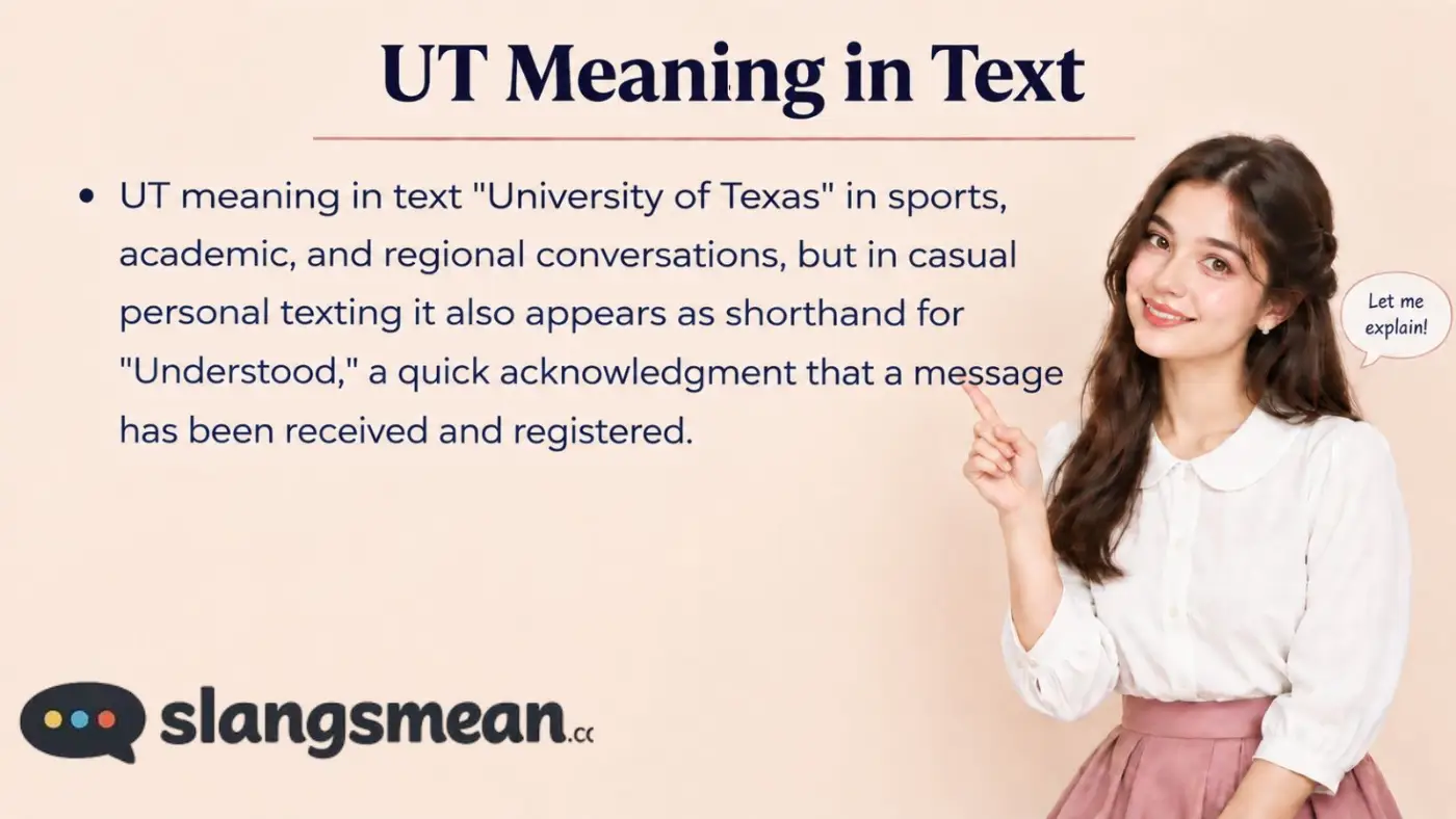 UT Meaning in Text