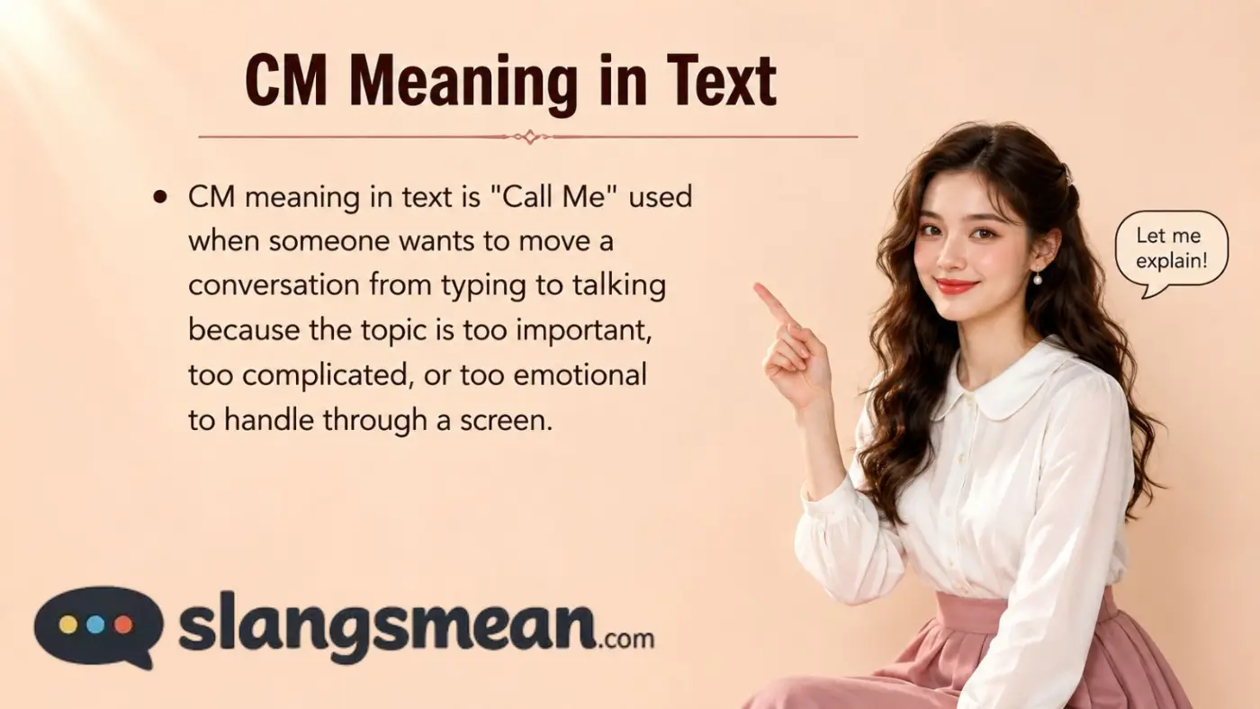 CM Meaning in Text