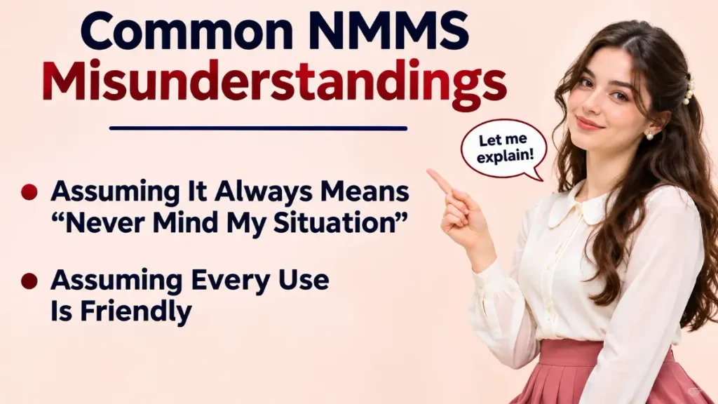 common  nmms misunderstanding 