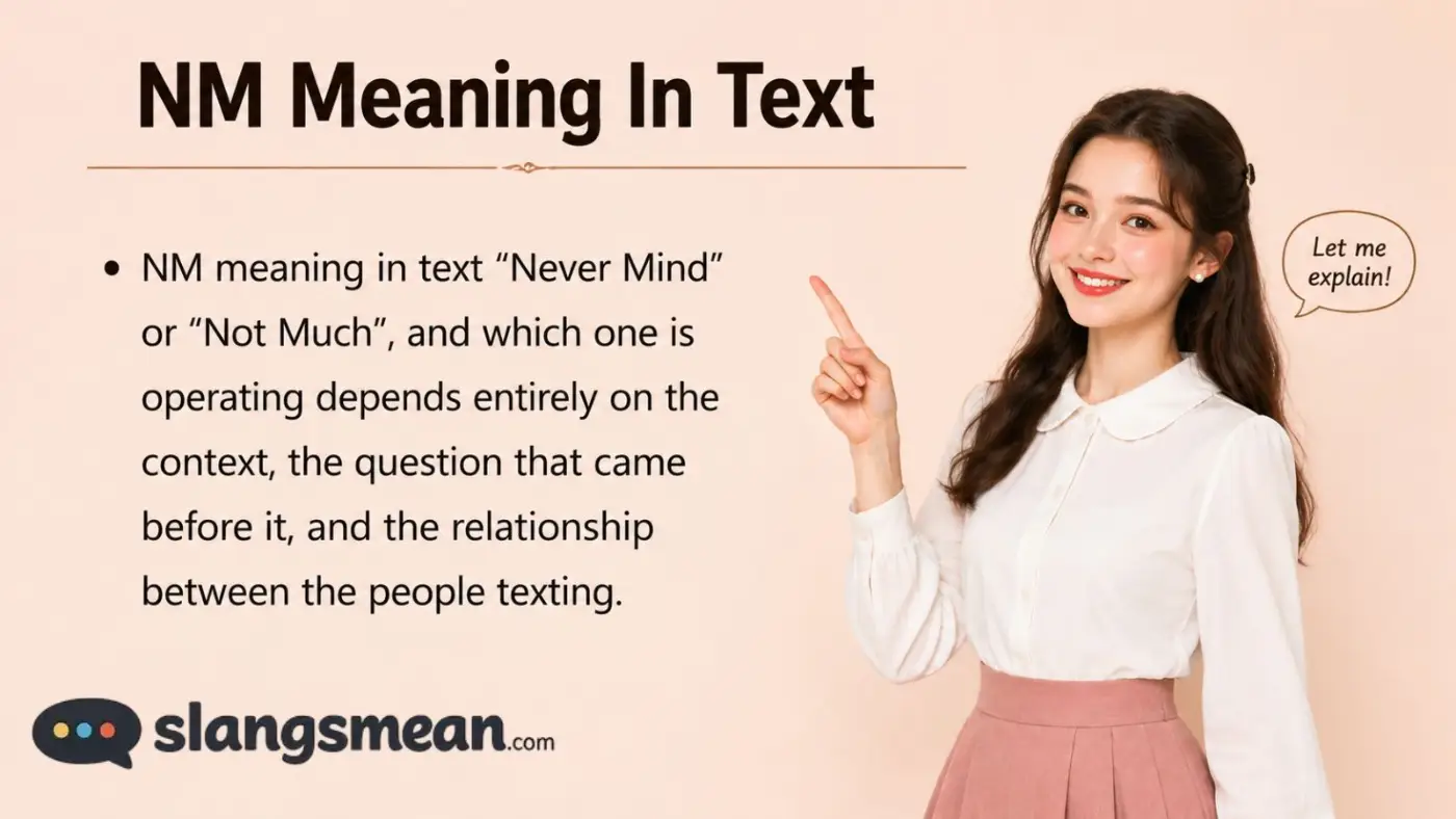 NM Meaning In Text