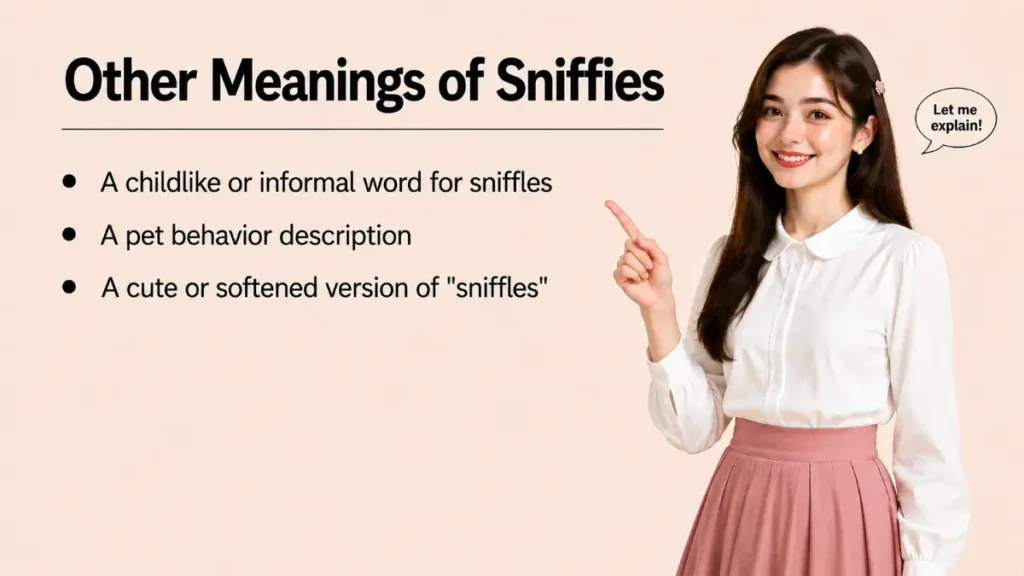Other Meanings of Sniffies