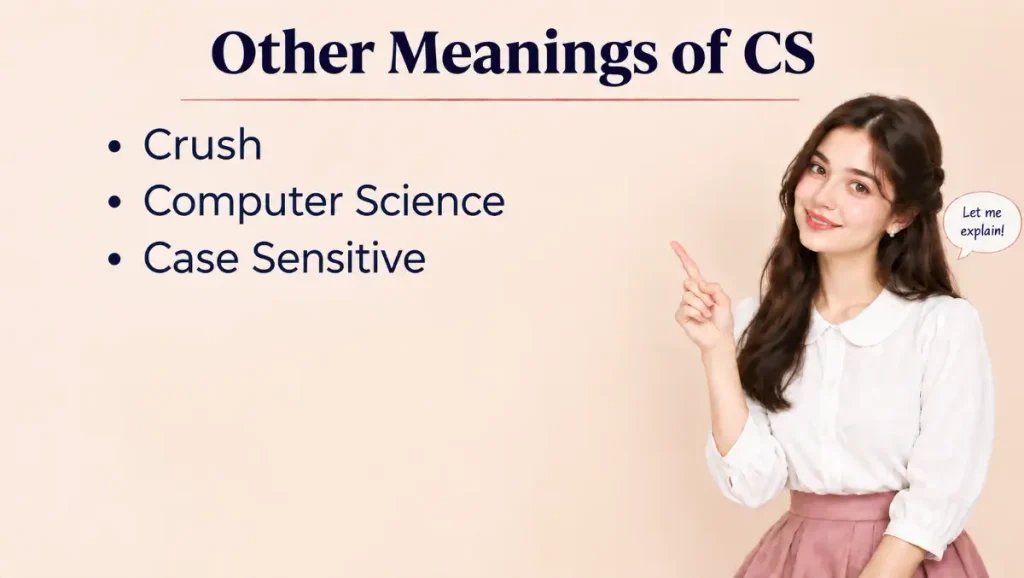 Other Meanings Of CS